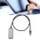 PD20W Ethernet-Adapter 10-100 Mbps 50 cm Aluminium 1