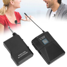 One for One Wireless Lavalier Microphone Loudspeaker UHF 610-675MHZ
