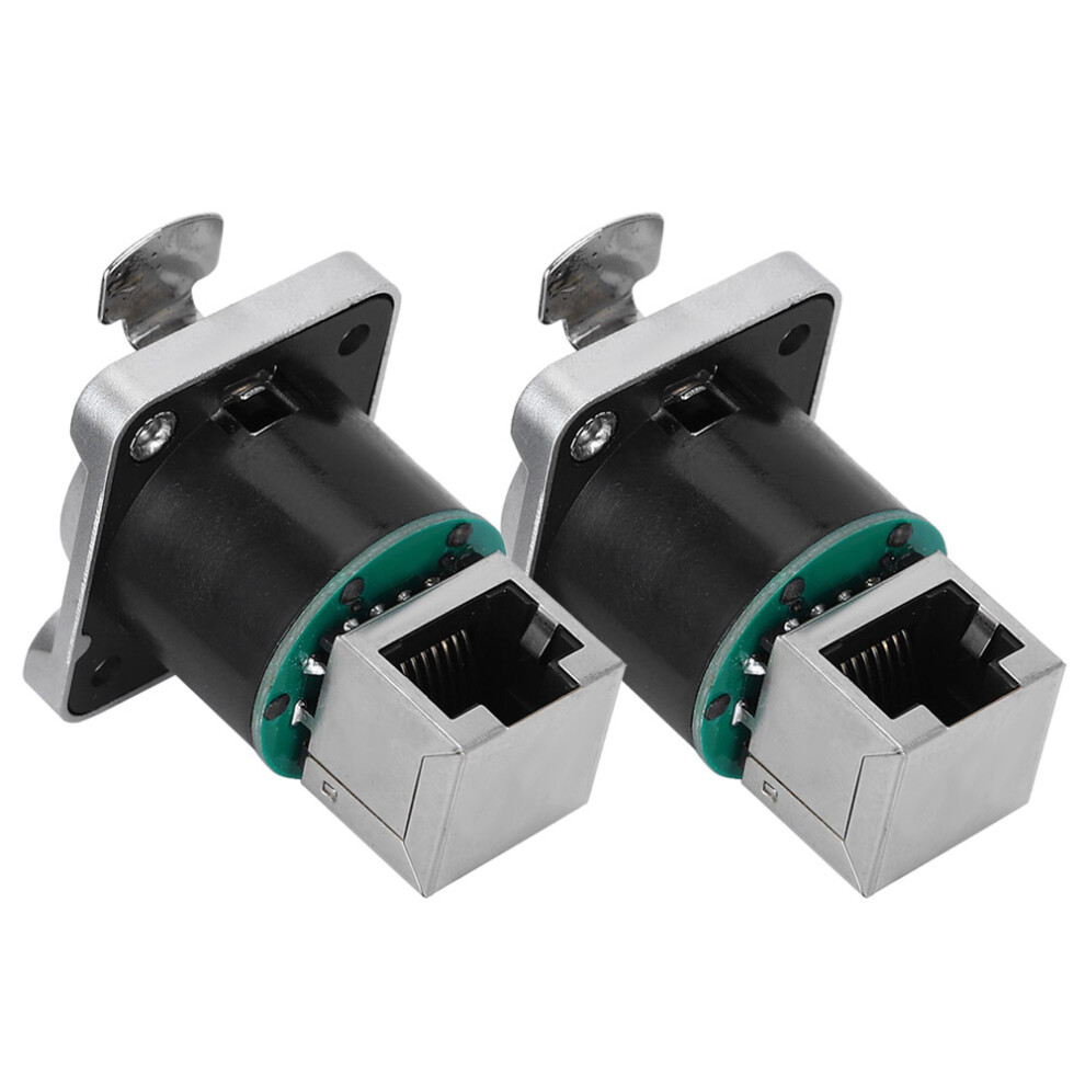 High-Quality 2Pcs Rj45 Aviation Plug With Flame Retardant Material 8721340920422