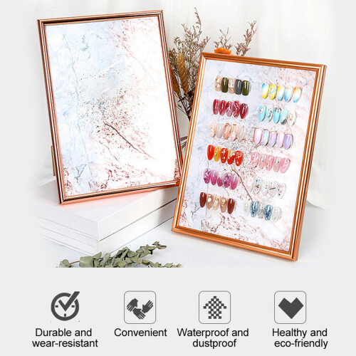 Waterproof Nail Tip Display Frame with Easy Disassembly Feature