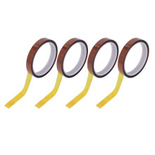4 Stück antistatisches PI-Klebeband Hochtemperaturbeständiges Polyimid-Isolierband Breite 15 mm / 0,6 Zoll