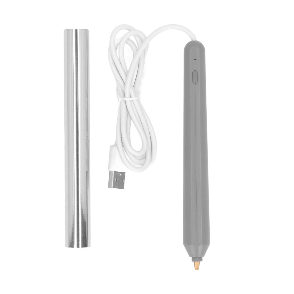 Hot Foil Pen Usb Heat Foil Stamping Embossing Pen Silver