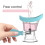Eye Wash Cup Silicone Rinse Cleaner Ergonomic 10