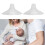 Thin & Curved Silicone Nipple Shields - 2pcs for Safe Baby Feeding 1