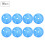50pcs Solid Color Hollow Air Flow Golf Practice 2