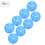 50pcs Solid Color Hollow Air Flow Golf Practice 3