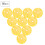 50pcs Solid Color Hollow Air Flow Golf Practice 4