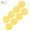 50pcs Solid Color Hollow Air Flow Golf Practice 3