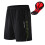 Men Bicycle Shorts with 3D Gel Padding, Mesh Lining, Quick Dry, Breathable, Adjustable Waist, Multiple Sizes 3