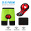 Men Bicycle Shorts with 3D Gel Padding, Mesh Lining, Quick Dry, Breathable, Adjustable Waist, Multiple Sizes 4