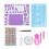 Complete 809-Piece Starter DIY Paper Quilling Set with Essential Tools 16