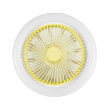 E27 Doppelzweck-Ventilatorlampe 260x120mm 3-Gang Weiß