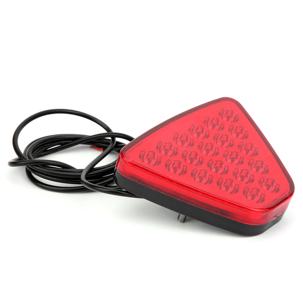 Universal 12V 20 Led Tail For Motorcycles Trucks And Suvs - Light/Red 8051340925616