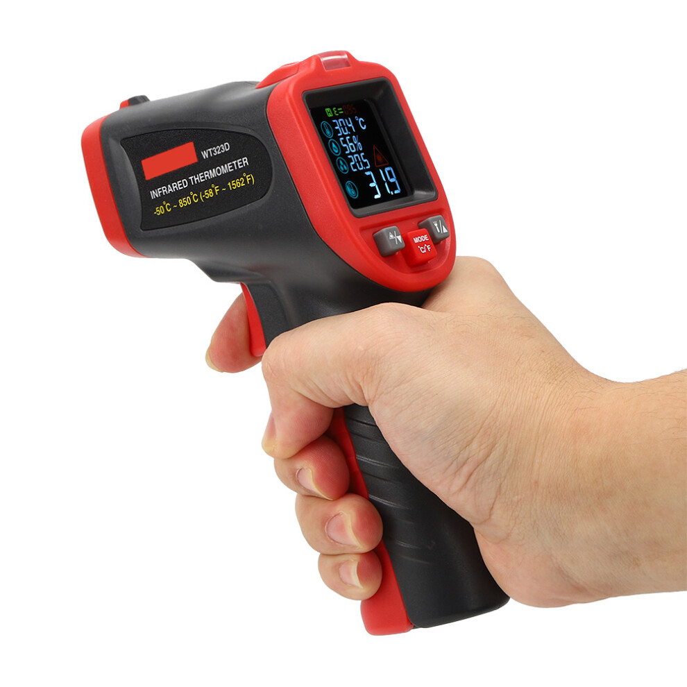 WT323D Infrared Thermometer -50 to 850 Non-Contact Temperature Gauge