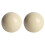 2pcs White Billiard Balls for Pool Snooker Table Training 5.72cm Cue Ball 3