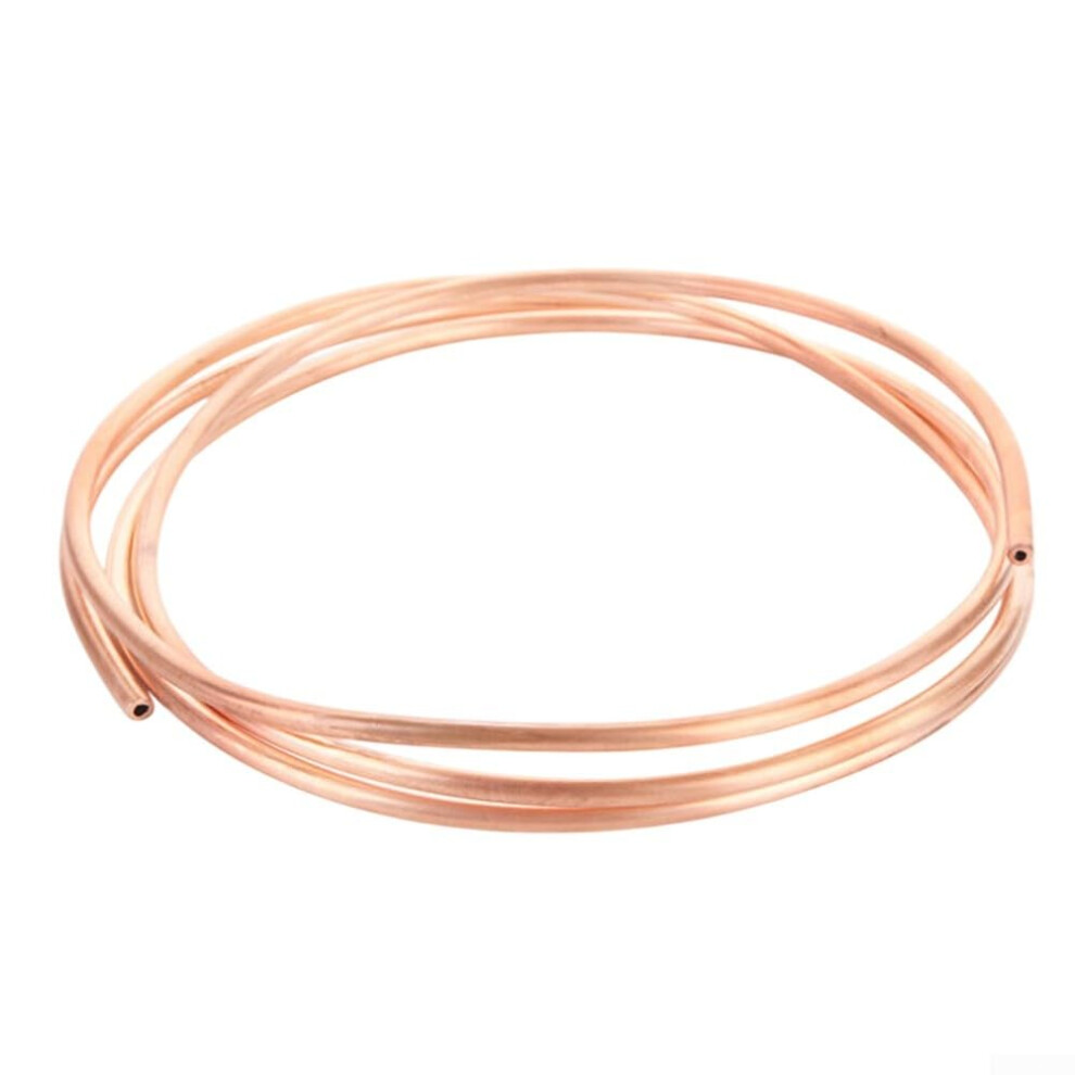 Flexible Copper Pipe 2M For Air Conditioners, High Thermal Conductivity, Red Copper Tube 6X4mm (Od X Id) 4X3mm Specifications 6276012449418