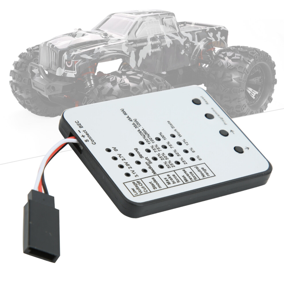 White Durable Surpass Hobby A1 Led Program Card For Brushless Esc 61X48x6mm