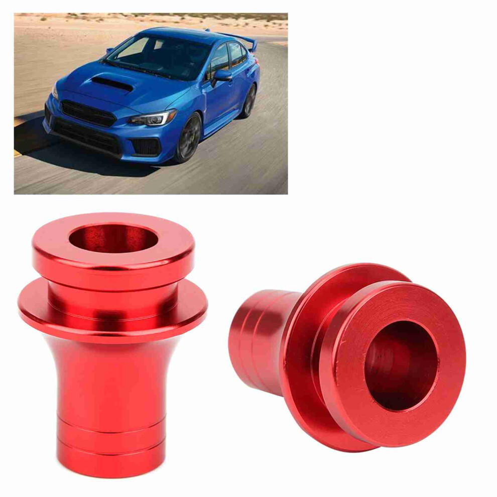 Car Gear Shift Knob Boot Retainer Nut Adapter M12 X 1.25 Aluminum Red 5031340931582