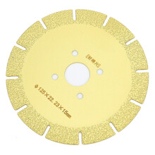 Diamond Saw Blade 125x22.23x15mm for Marble, Cast Iron & Glass