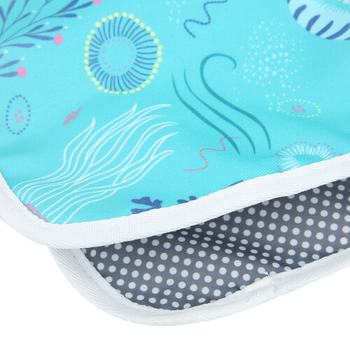 Multifunctional Baby Diaper Changing Mat Waterproof 59x34cm Green 2