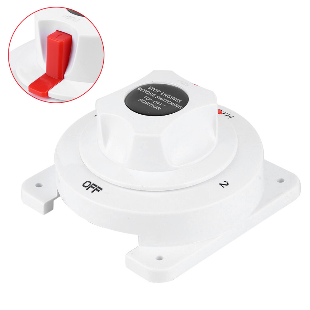 300A 4-Position Battery Selector Switch For Boat Rv 6V-32V Power Supply 8001340936167