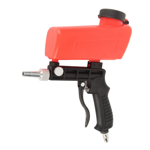 Lightweight Aluminum Sand Blaster for Rust Removal & Deburring Jobs 2