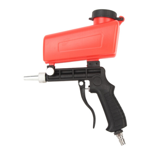 Lightweight Aluminum Sand Blaster for Rust Removal & Deburring Jobs 1