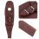 Motorcycle PU Leather Gas Fuel Tank Cover Panel 8