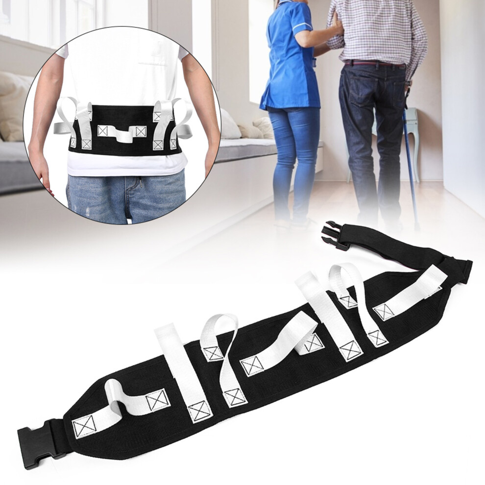 White Nursing Safety Assist Belt For Elderly Patients Waist Traction Belt