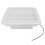 RV Trailer Side Vents 12V White Dustproof Cooling Unidirectional Accessory 15