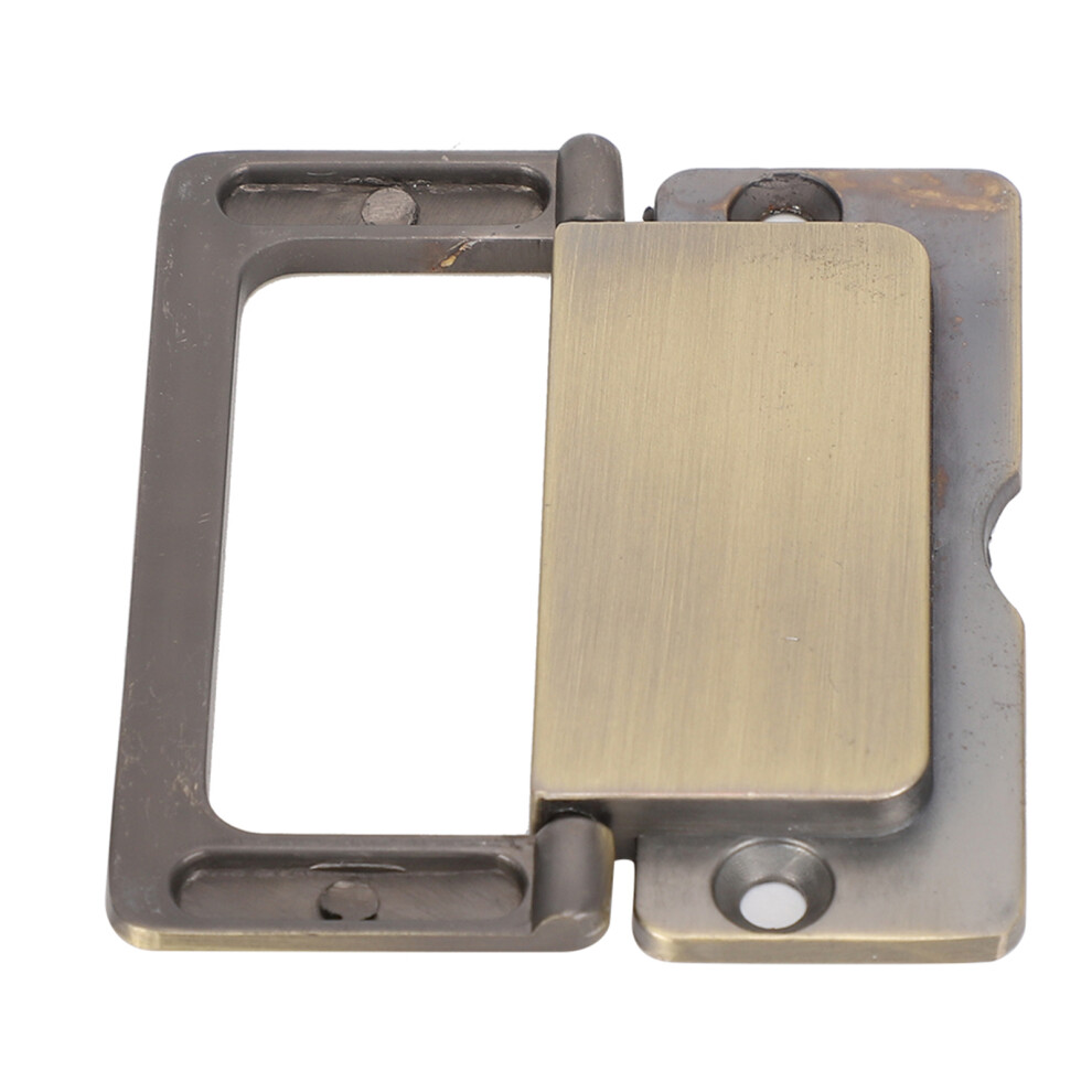 Zinc Alloy Invisible Sliding Barn Door Handle Brushed Bronze 75Mm 8421340940740