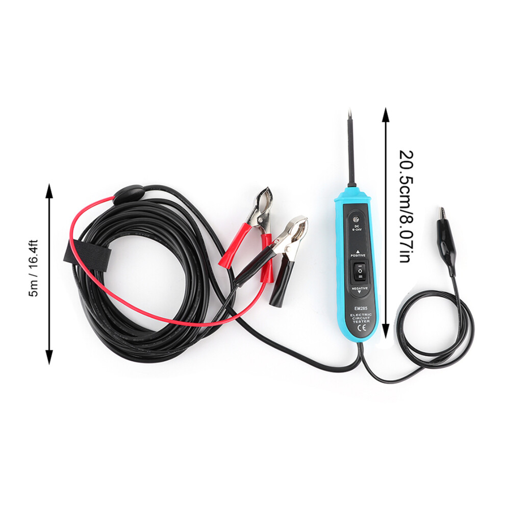 Handheld 6-24V Electric Test Pen with LED Light for Automotive & RV Use-image-OPC-PJM98WT-NEW