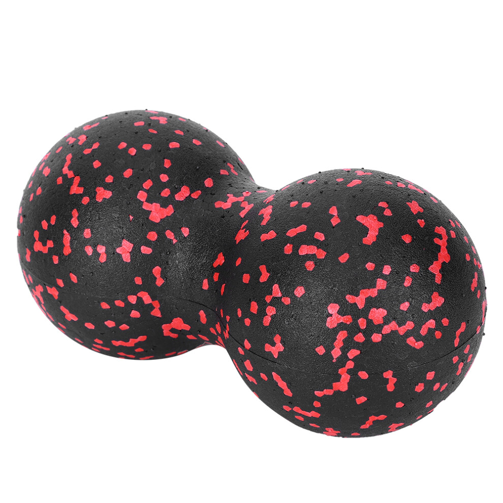 Black/Red Epp Massage Ball For Fascia & Muscle Relief, +, 35G