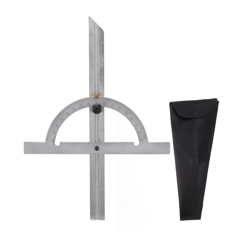 Woodworking Protractor Carbon Steel High Accuracy