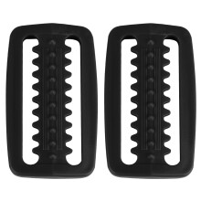 2PCS Heavy Duty ABS Lightweight Slide Buckle Strap