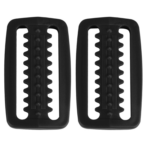 2PCS Heavy Duty ABS Lightweight Slide Buckle Strap