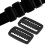 2PCS Heavy Duty ABS Lightweight Slide Buckle Strap 3