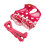 Dots Design Arnés de algodón para perros Rosa XL Ajustable 10