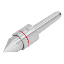 Centro vivo MT2, 60, acero de alto carbono, plateado