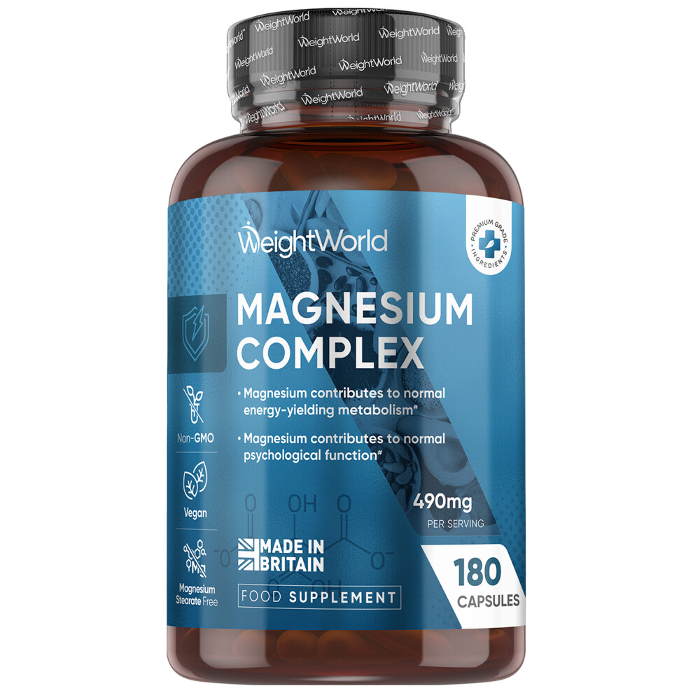 Weightworld Magnesium Complex 180 Capsules
