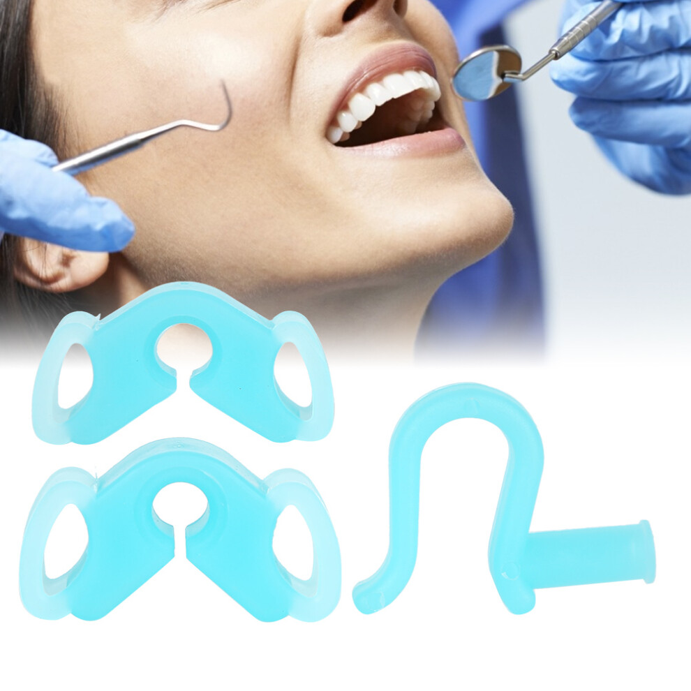 Orthodontic Soft Silicone Cheek Retractor and Dental Bite Block Tool