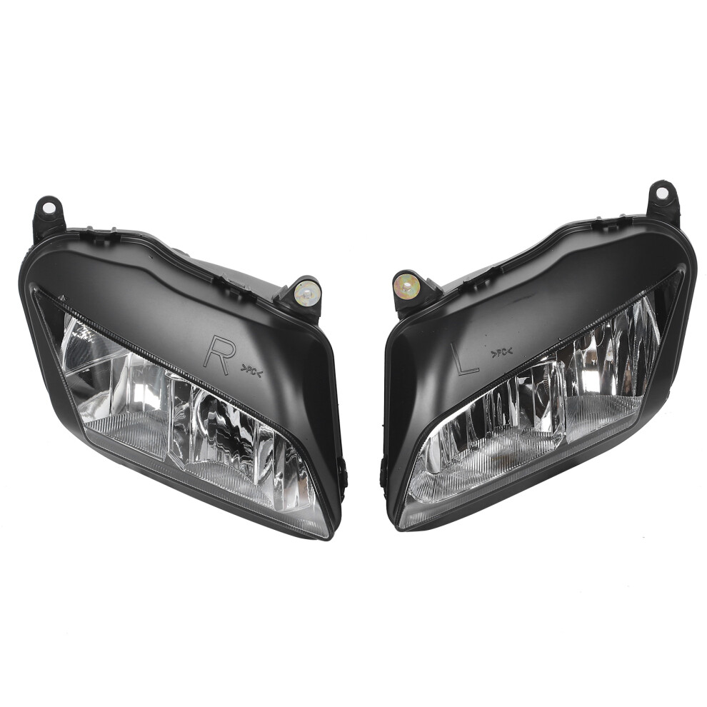 Pair Motorcycle Headlight Assembly Leftright 9121376616426