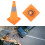Reflective Safety Cone 45x24.5x24.5cm Collapsible 11