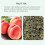 20 Count Peach Oolong Tea - 60g Pure Natural Dried Fruit Tea Pack 6