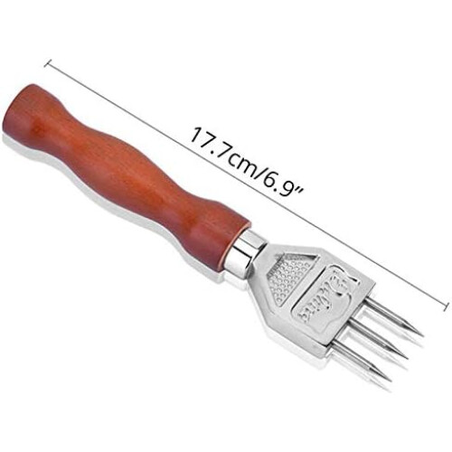 Durable 304 Stainless Steel Ice Crusher for Cocktails, Three-Pointed Design, Professional Bartender Tool 1