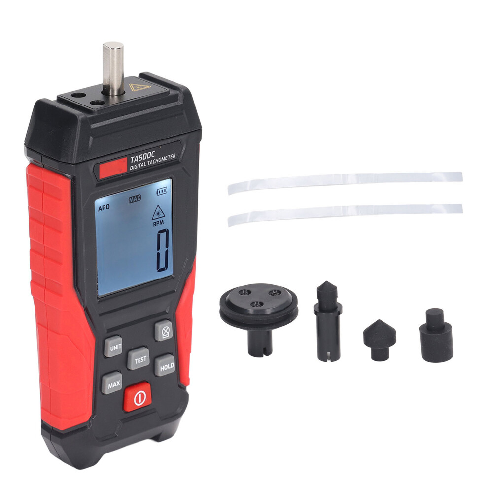 Digital Tachometer Laser Photo Tach Meter RPM