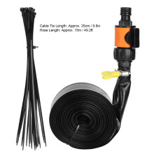 Water Sprinkler Hose Garden Irrigation Trampoline Sprinkler 15m