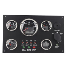 24V Gauge Cluster Oil Pressure Level Water