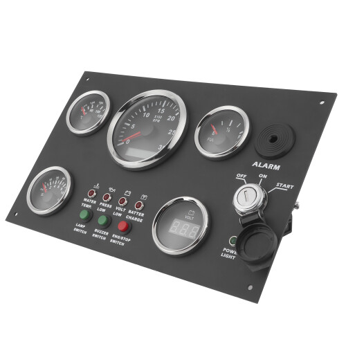 24V Gauge Cluster Oil Pressure Level Water 1
