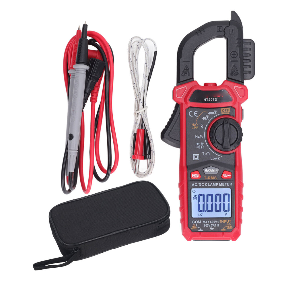 Digital Clamp Meter Multimeter Voltmeter Tester